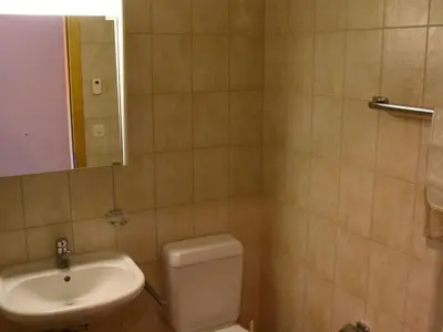 Ein Badezimmer in der Unterkunft Apartment in Valais near Cable Car