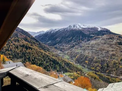 Naturlandschaft in der Nähe des Chalets