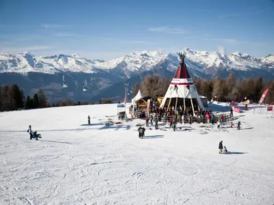 Apartment Veysonnaz near Ski Lift 4 Vallées im Winter
