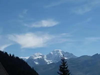 Naturlandschaft in der Nähe des Chalets