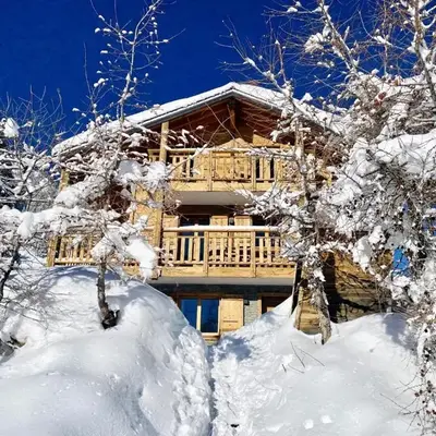 Chalet in 4 Vallées with Ski-In Access