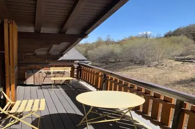 Ein Balkon oder eine Terrasse in der Unterkunft Marvelous apartment with balcony
