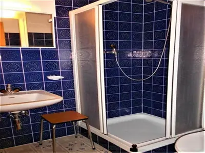 Ein Badezimmer in der Unterkunft Vacation apartment in Veysonnaz