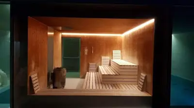 Grundriss der Unterkunft Appartement cosy - accès direct piscine et SPA