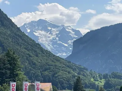 Naturlandschaft in der Nähe des Privatzimmers