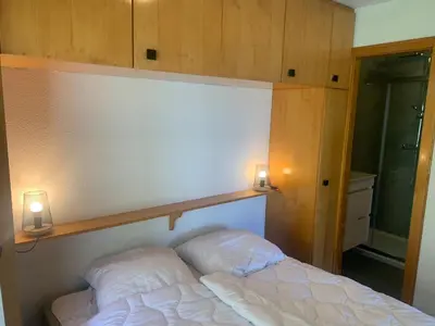 Ein Bett oder Betten in einem Zimmer der Unterkunft Mont-Rouge E 036 - VIEW apartment 6 pers