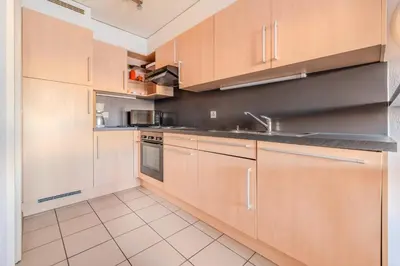 Küche/Küchenzeile in der Unterkunft Greppons P 011 - MOUNTAIN apartment 6 pers