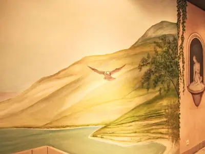 Naturlandschaft in der Nähe der Ferienwohnung