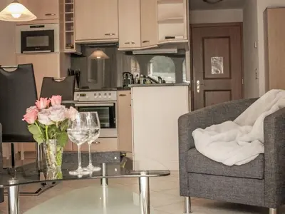 Küche/Küchenzeile in der Unterkunft Apartment Residence Chateau A-1 by Interhome
