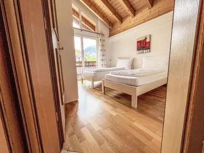 Ein Bett oder Betten in einem Zimmer der Unterkunft Apartment Residence Chateau B-3 by Interhome