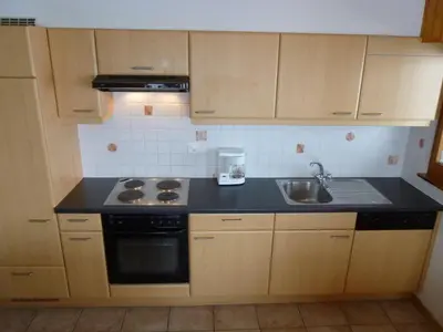 Küche/Küchenzeile in der Unterkunft Mont-Rouge E 010 - VIEW apartment 8 pers