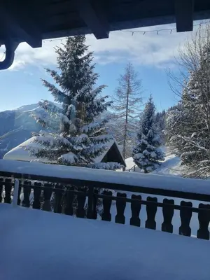 Chalet St-Hubert im Winter