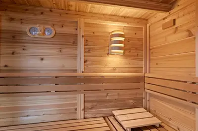 Grundriss der Unterkunft Maison 9 personnes a Venthône, sauna et vue