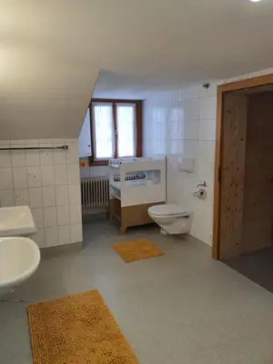 Ein Badezimmer in der Unterkunft Burgbühler Guesthouse