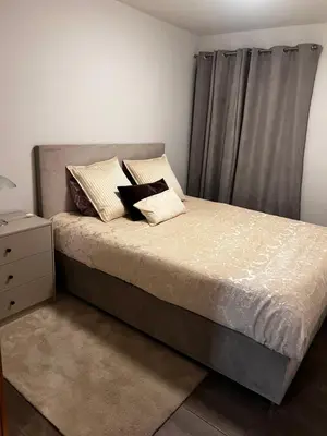 Ein Bett oder Betten in einem Zimmer der Unterkunft Chalet Duque