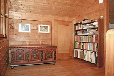 Die Bibliothek in der Ferienwohnung