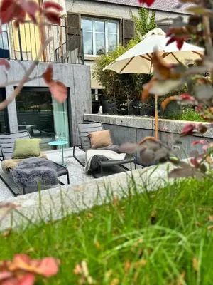 Ein Garten an der Unterkunft Art Residence, Gina Sommer