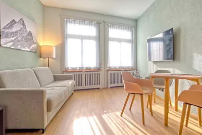 Ein Sitzbereich in der Unterkunft BANK House Apartment L 305 - GRIWA RENT