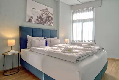 Ein Bett oder Betten in einem Zimmer der Unterkunft BANK House Apartment L 305 - GRIWA RENT
