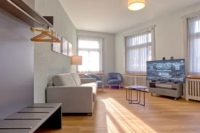 TV/Unterhaltungsangebot in der Unterkunft BANK House Apartment XL 304 - GRIWA RENT
