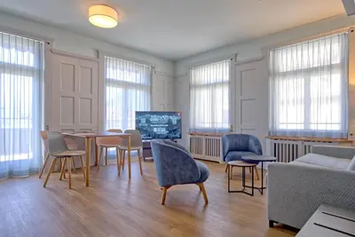 TV/Unterhaltungsangebot in der Unterkunft BANK House Suite 303 - GRIWA RENT