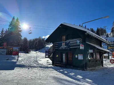 Slopeside Studio - 4 Valleys - Swiss Alps im Winter