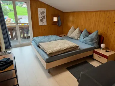 Ein Sitzbereich in der Unterkunft See und Berge Simply, ohne Dusche
