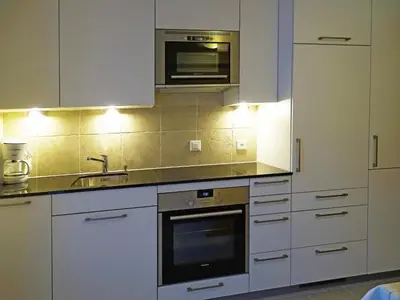 Küche/Küchenzeile in der Unterkunft Apartment Haus Quelle-5 by Interhome