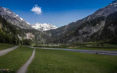 Naturlandschaft in der Nähe der Ferienwohnung