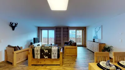 Grundriss der Unterkunft Les Mayens MB 002 - LUXURY apartment 6 pers