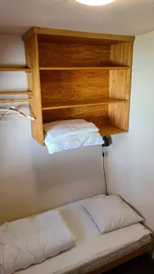 Ein Bett oder Betten in einem Zimmer der Unterkunft Greppons P 003 - MOUNTAIN apartment 7 pers