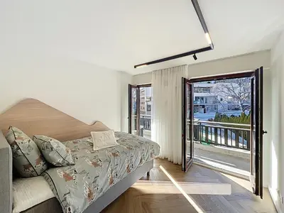 Ein Bett oder Betten in einem Zimmer der Unterkunft La Duchesse