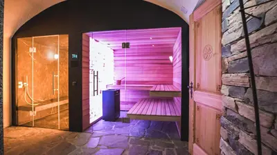 Ein Bett oder Betten in einem Zimmer der Unterkunft Chalet des Reines - Luxe discret, vue imprenable, calme absolue