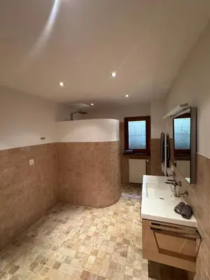 Ein Badezimmer in der Unterkunft Chalet des Reines - Luxe discret, vue imprenable, calme absolue
