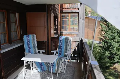 Ein Balkon oder eine Terrasse in der Unterkunft Apartment Haus Stalu 5 guests