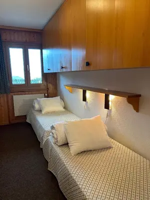 Ein Bett oder Betten in einem Zimmer der Unterkunft Greppons O 002 - MOUNTAIN apartment 6 pers