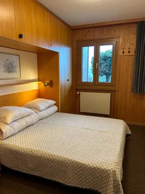 Ein Bett oder Betten in einem Zimmer der Unterkunft Greppons O 002 - MOUNTAIN apartment 6 pers