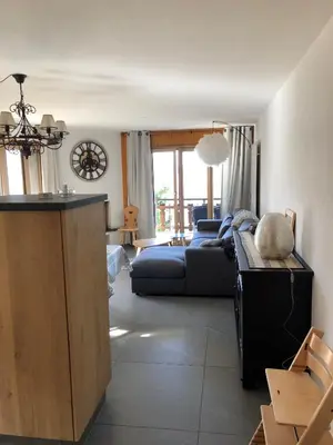 Ein Bett oder Betten in einem Zimmer der Unterkunft Greppons O 013 - MOUNTAIN apartment 6 pers