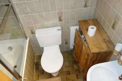 Ein Badezimmer in der Unterkunft Mayens de l Ours CZ 031 - MOUNTAIN apartment 6 per