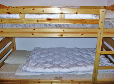 Ein Bett oder Betten in einem Zimmer der Unterkunft Beaulieu F 014 - CENTER apartment 5 pers