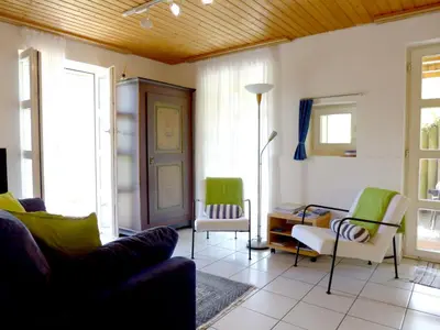 Ein Sitzbereich in der Unterkunft Apartment Wychel by Interhome
