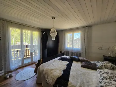 Ein Bett oder Betten in einem Zimmer der Unterkunft Nevita