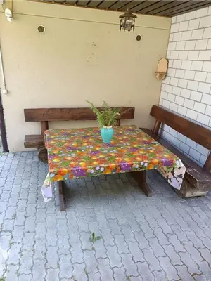 Ein Sitzbereich in der Unterkunft Swiss Alpine view apartment