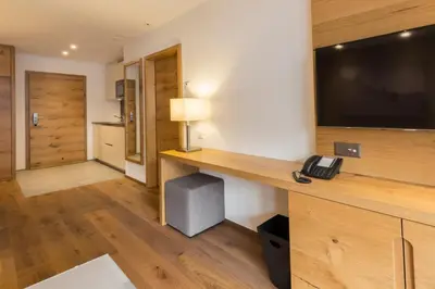 Küche/Küchenzeile in der Unterkunft Apartments Crown Andermatt