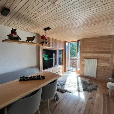 Evolène Panorama- Renovated Apartment with Dent Blanche View 2-4 persons