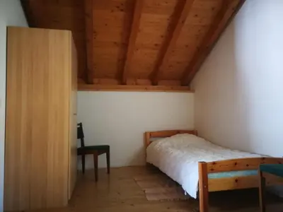 Ein Bett oder Betten in einem Zimmer der Unterkunft Rustico Nocciolo