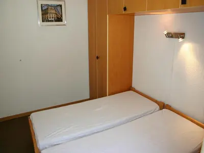 Ein Bett oder Betten in einem Zimmer der Unterkunft Alluring apartment in Les Agettes