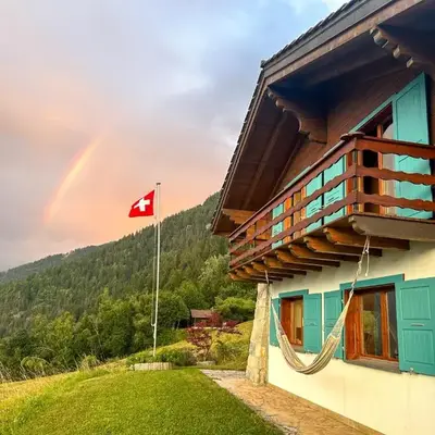 Chalet l'Aiglon Valais - Vue