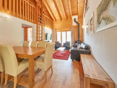 Ein Sitzbereich in der Unterkunft Apartment Pinsons by Interhome