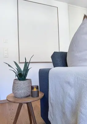 Ein Sitzbereich in der Unterkunft Casita3922, Tor zu Zermatt, Saas-Fee und Visp, Work and Chill Apartement - Nähe Lonza, Free Parking